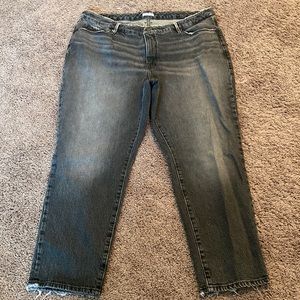 Size 18 Good American straight leg jeans